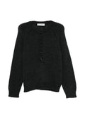 OUR LEGACY Shore Henley button-placket raglan-sleeve sweater