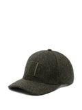 Les Deux embroidered herringbone baseball cap