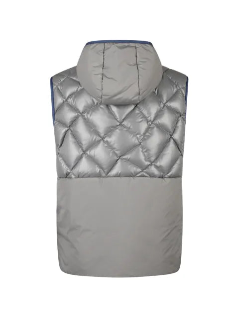 Moncler quilted hooded gilet