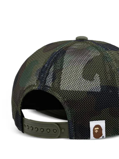 A BATHING APE® 1st College camouflage-print baseball cap