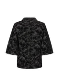 Comme des Garçons Homme Plus abstract-pattern wide-sleeve blazer
