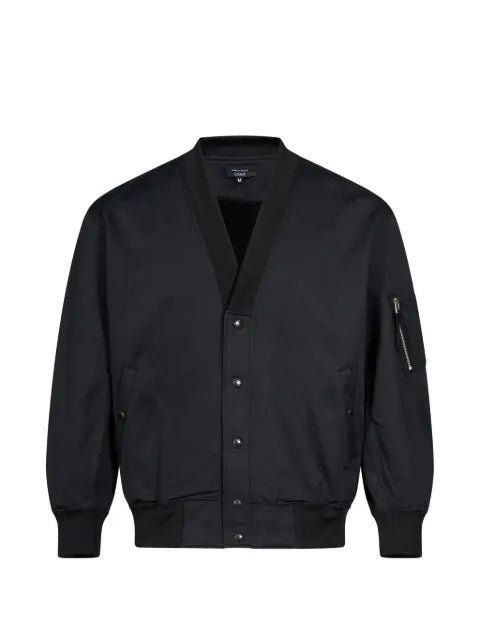 Comme des Garçons Homme v-neck bomber coat
