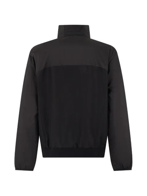 BOSS panelled zip-up jacket