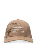 DOMREBEL Sketch Bunny embroidered baseball cap