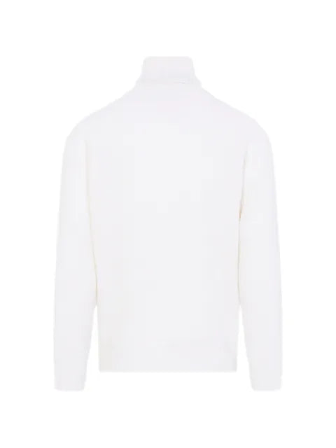 Canali ribbed roll-neck sweater