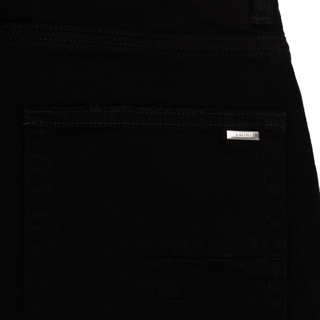 Overdyed Black Crystal Thrasher Skinny Jeans