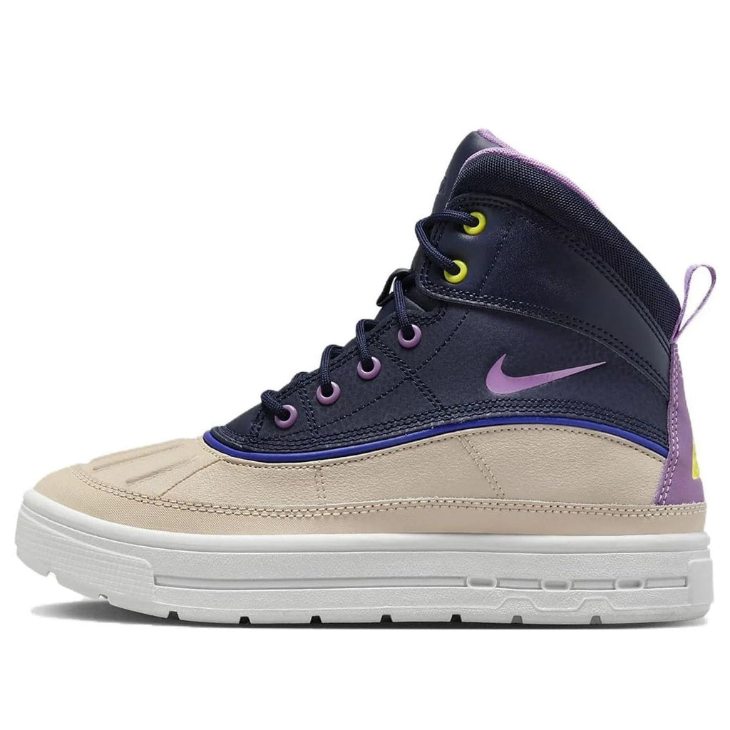 Big Kid's Nike Woodside 2 High Sanddrift/Rush Fuchsia (524872 100)