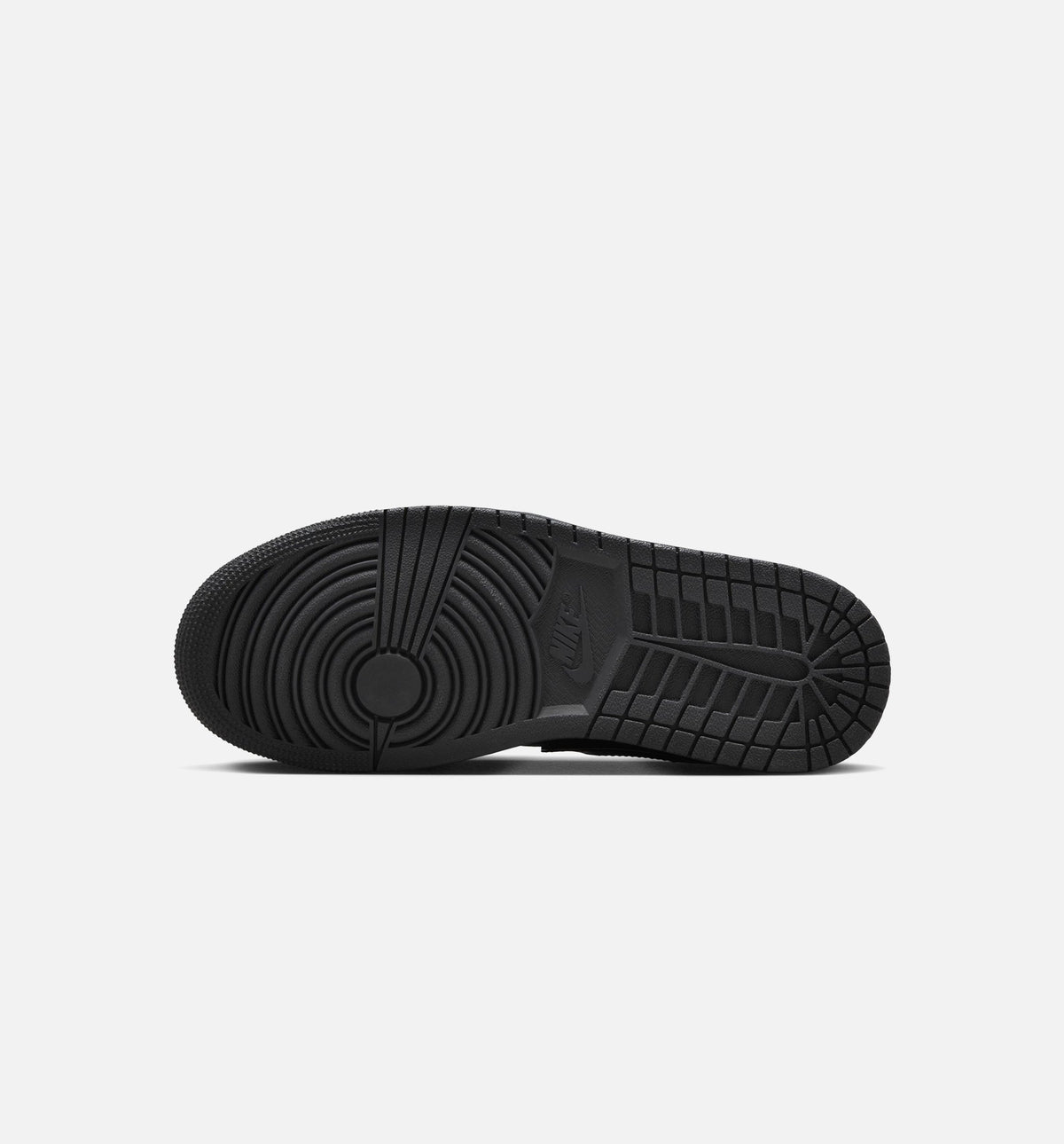 Air Jordan 1 Low Patent Elephant Women's Shoes - Black/White/Silver