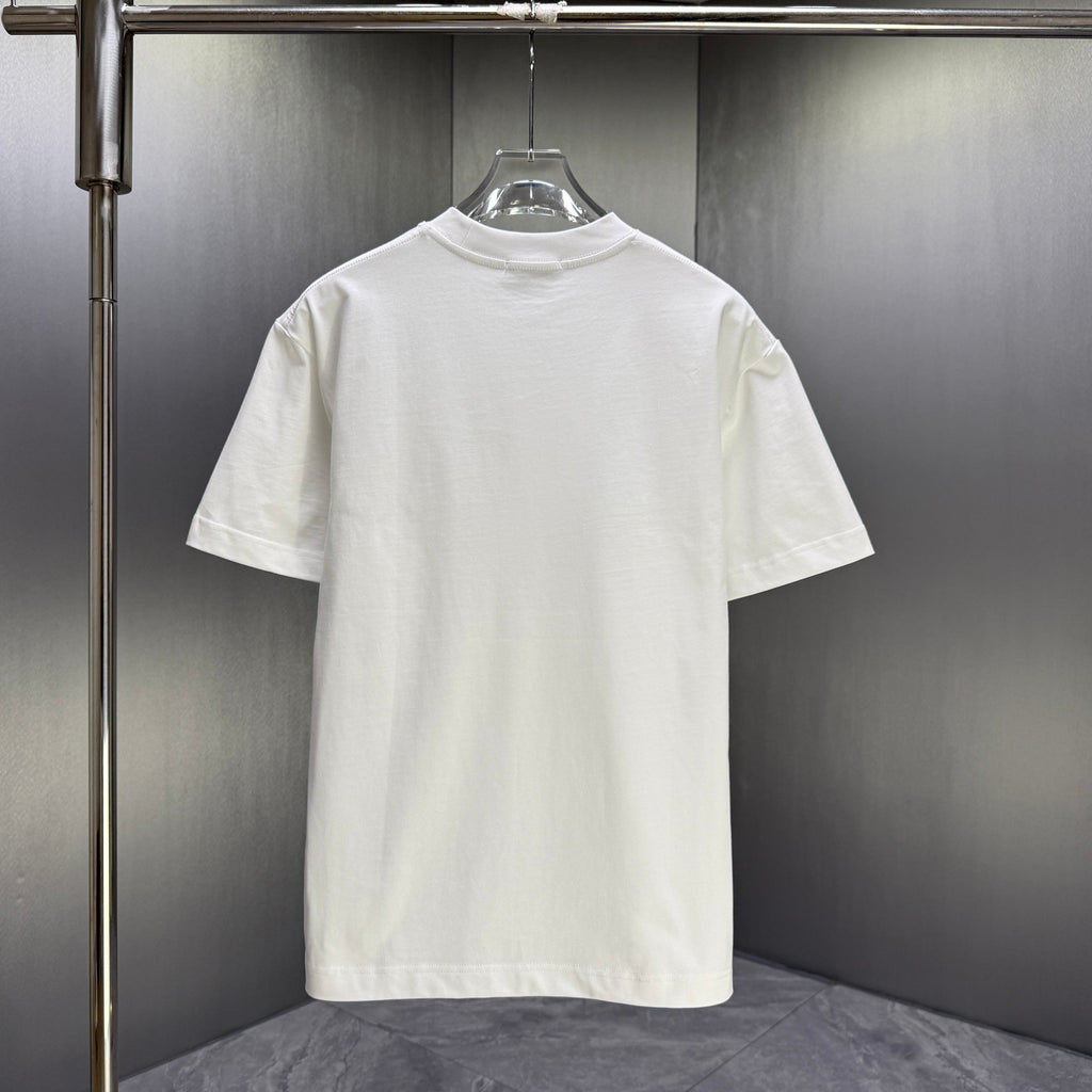 Moncler Classic Badge T-Shirt White