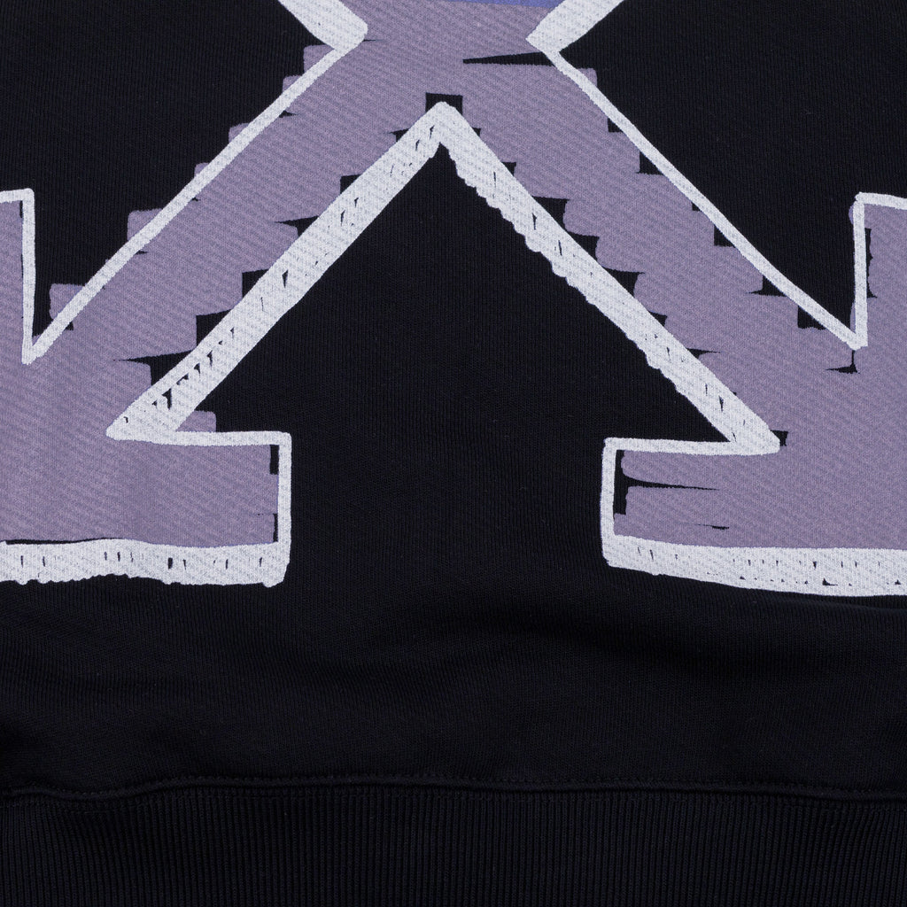 Black Marker Arrow Hoodie