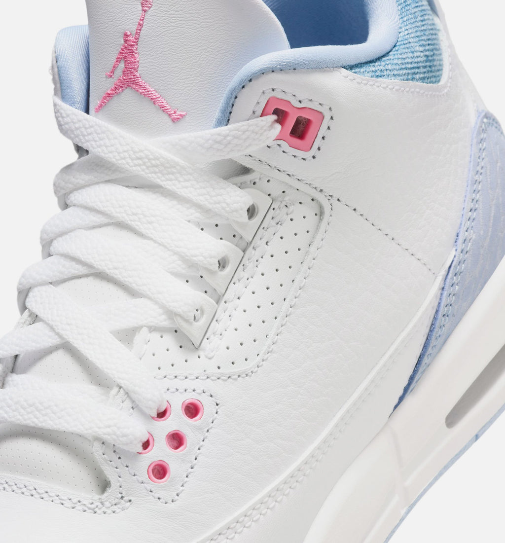 Air Jordan 3 Retro “Cobalt Bliss” Grade School Lifestyle Shoes (GS)
