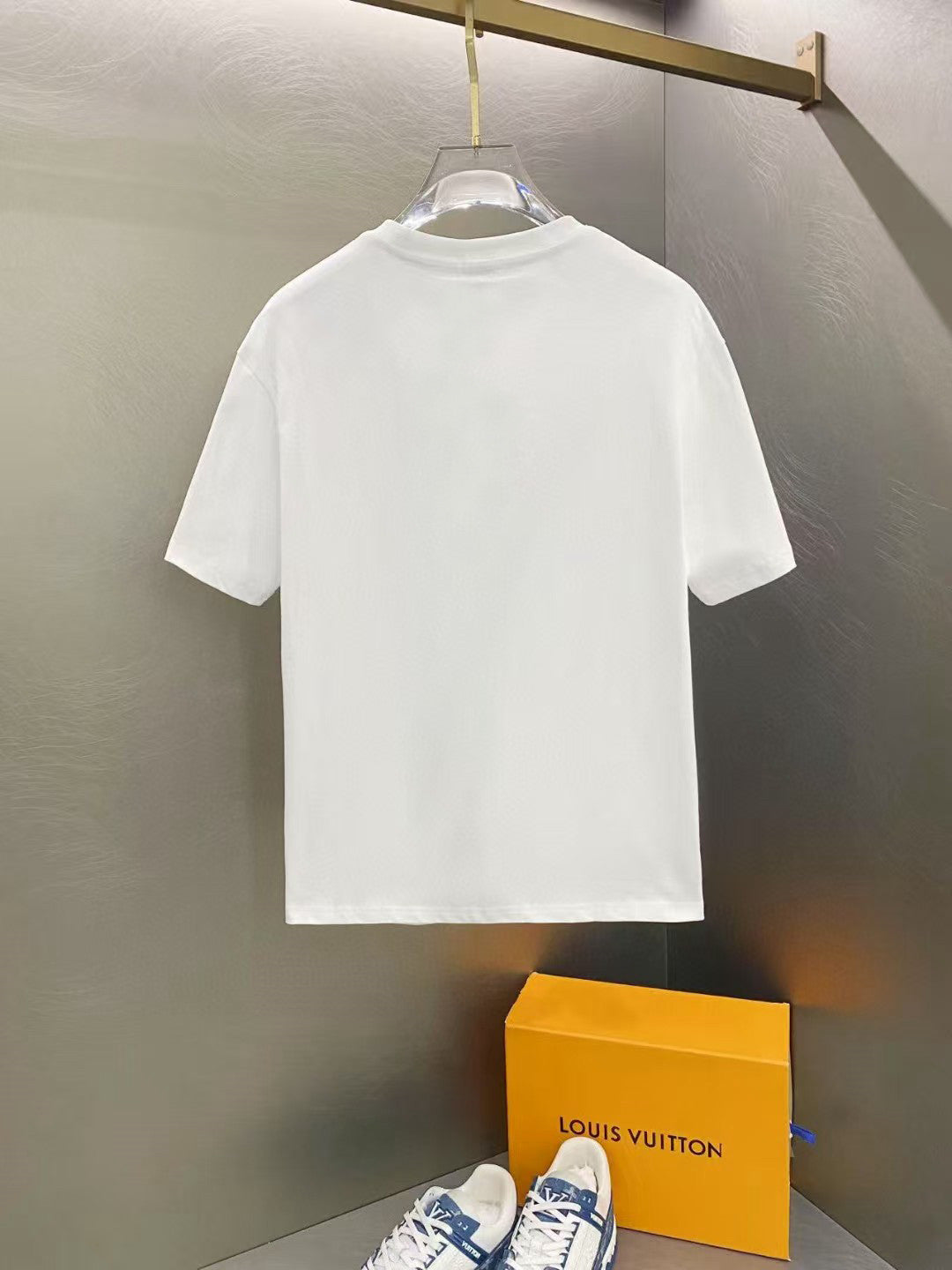Amiri Small Chest Monogram Crew‑Neck Short‑Sleeve T‑Shirt