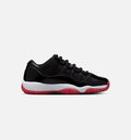 Air Jordan 11 Retro Bred | Grade School Lifestyle Shoe | Black/University Red/White