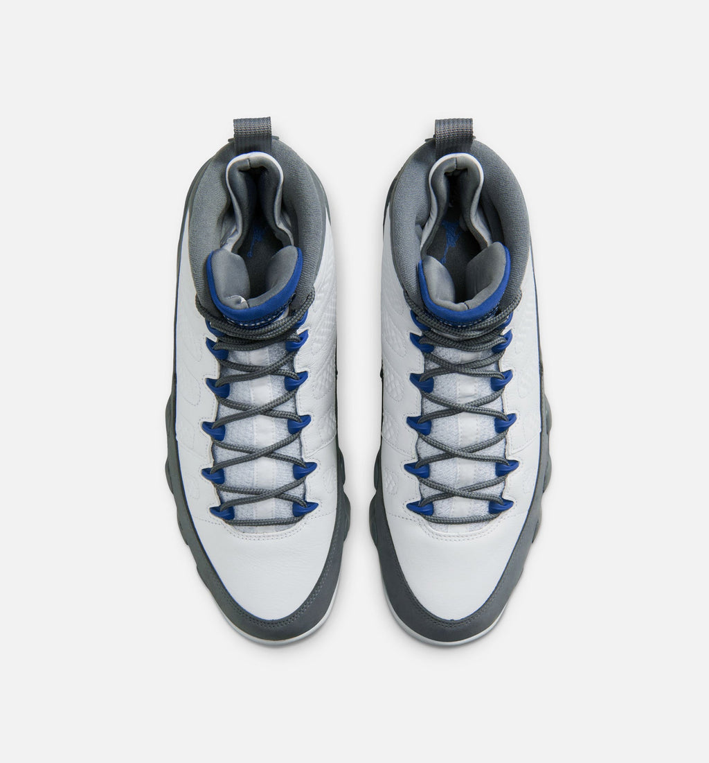 Air Jordan 9 Retro Flint Grey and French Blue Men's Lifestyle Shoe