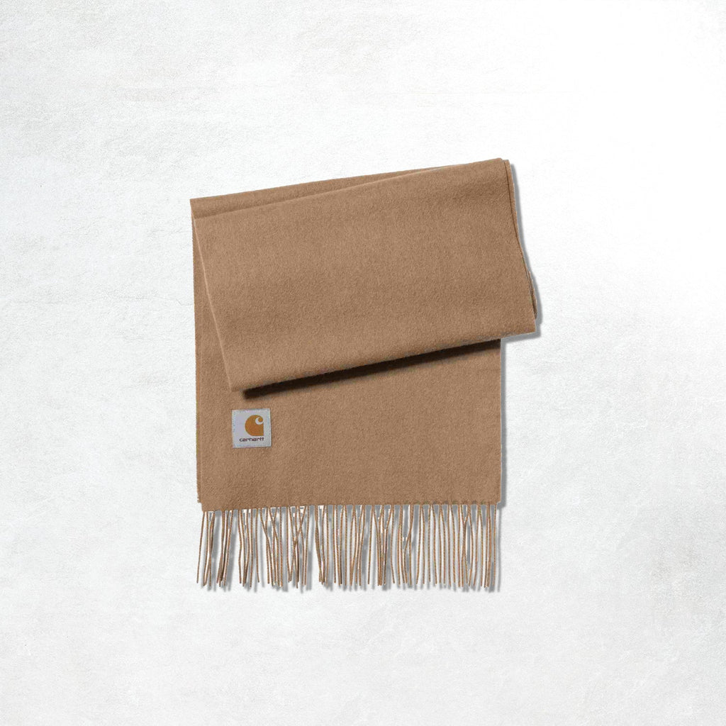 Carhartt WIP Clan Scarf Wool: Peanut