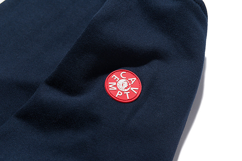 Cav Empt Paneled Colorblock Graphic Hoodie Unisex