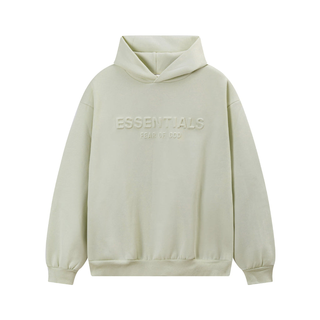 Fear of God Embossed Letter Fleece Lined Pullover Hoodie