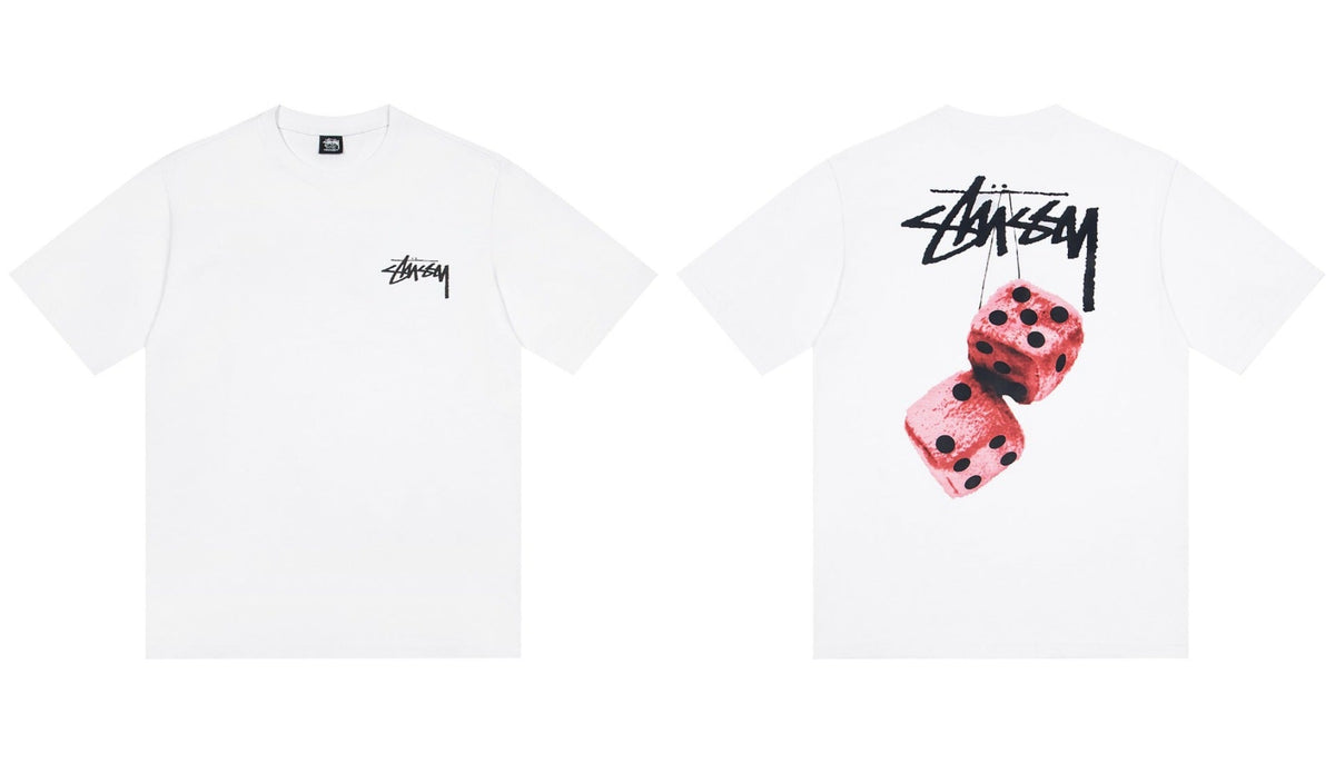 Stussy Hanging Dice Graphic Short Sleeve Tee