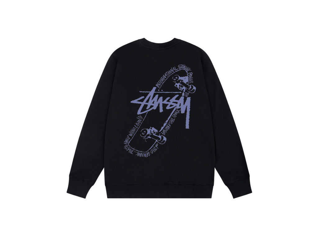Stussy Sweatshirts Classic Print Fashion Sweater