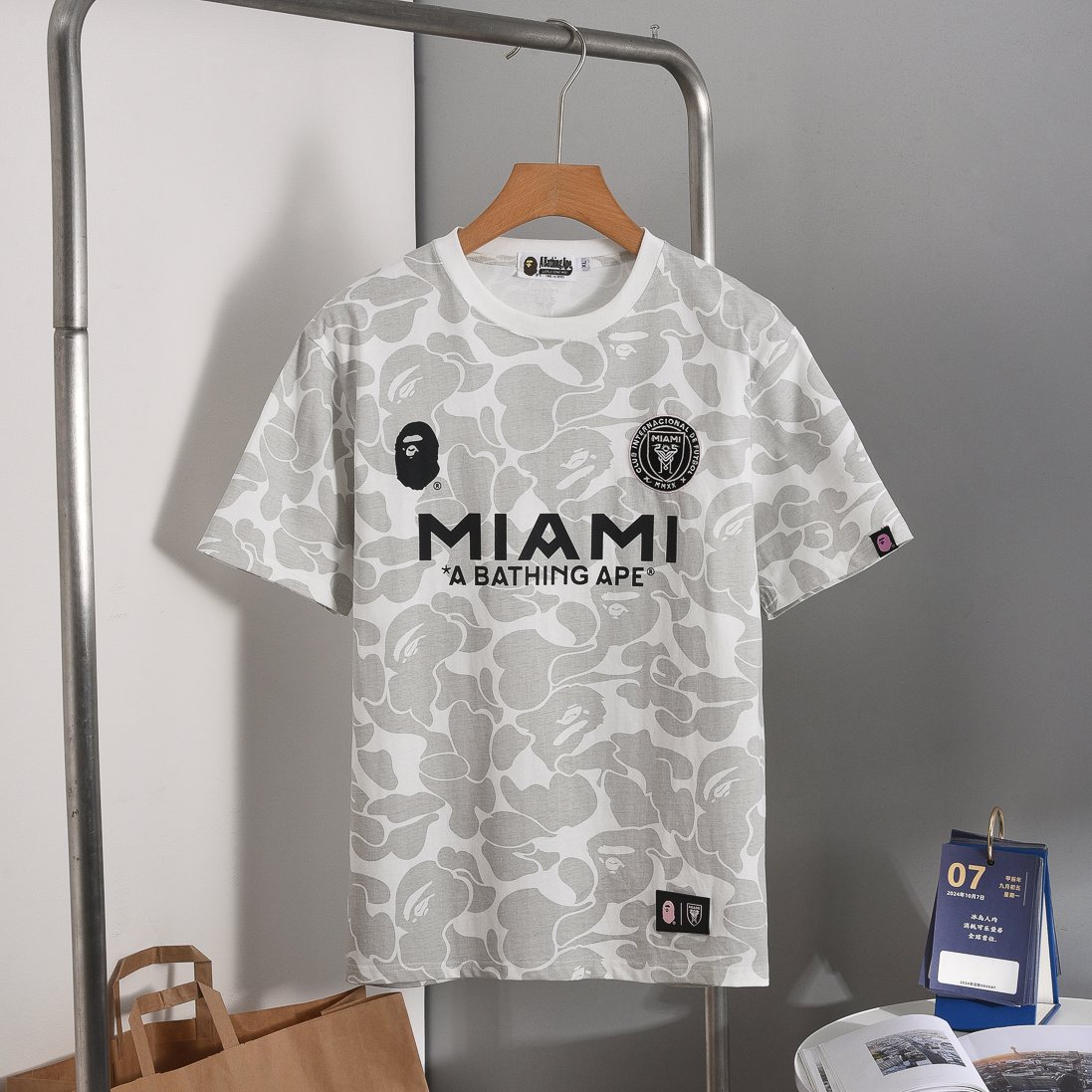 BAPE Miami 93 Camo Graphic T-Shirt