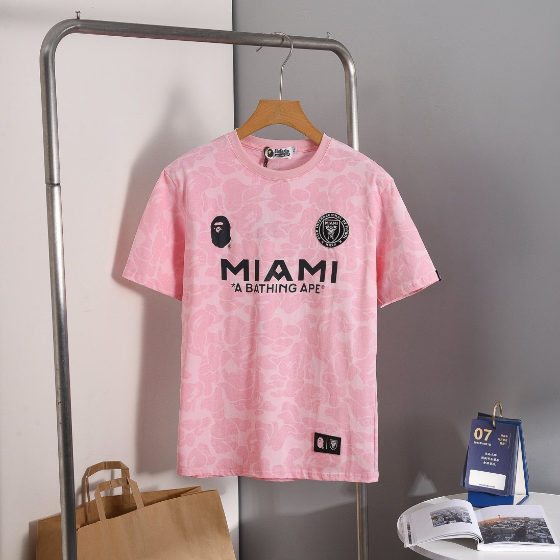 BAPE Miami 93 Camo Graphic T-Shirt