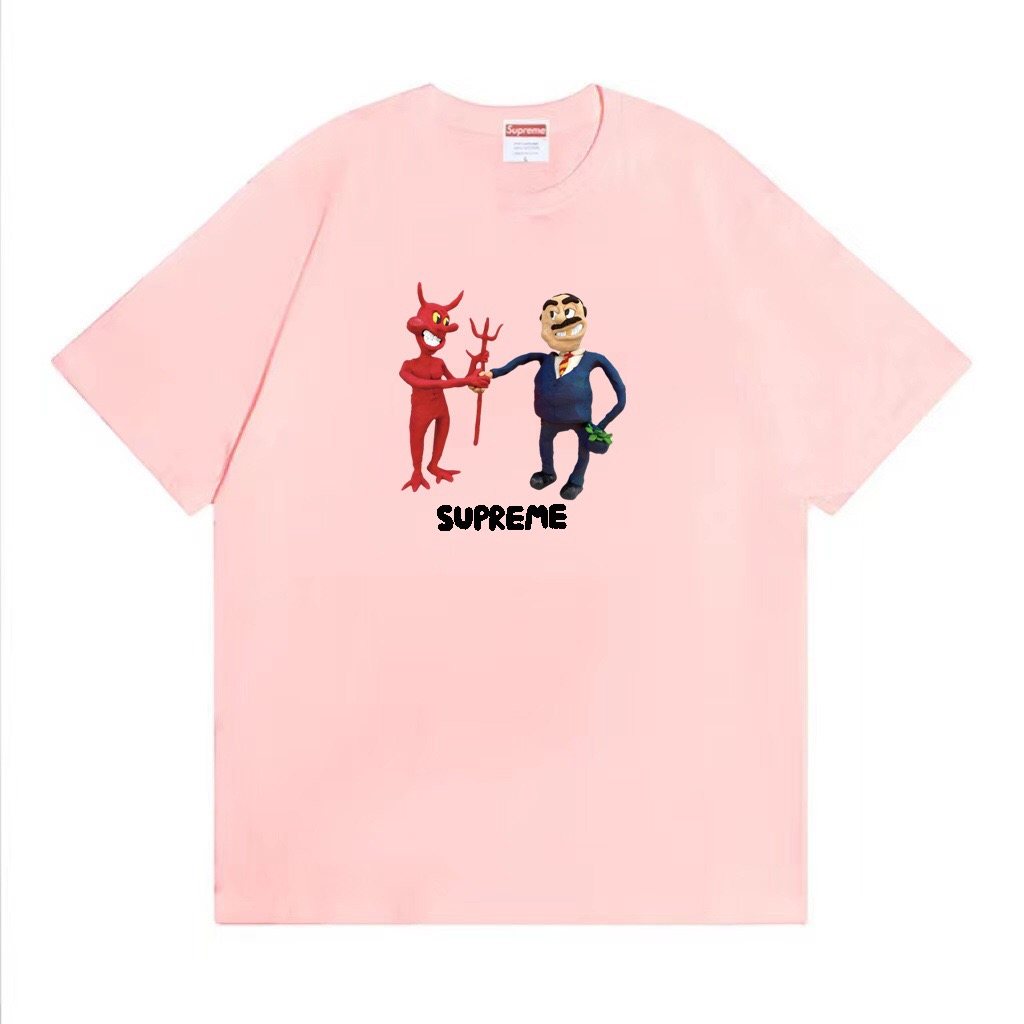 Supreme Business Devil Graphic T-Shirt
