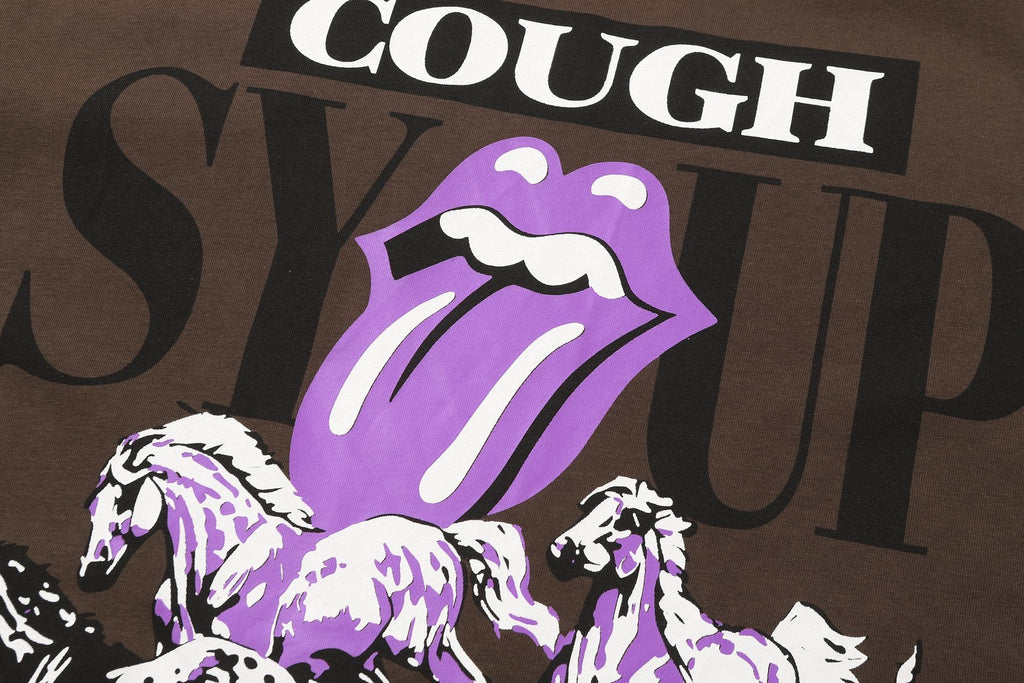 THAT'S A AWFUL LOT OF COUGH SYRUP Front & Back Graphic T-Shirt