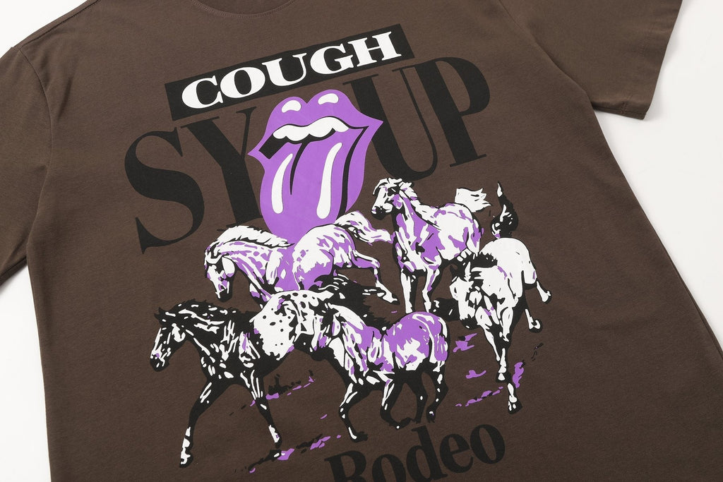 THAT'S A AWFUL LOT OF COUGH SYRUP Front & Back Graphic T-Shirt
