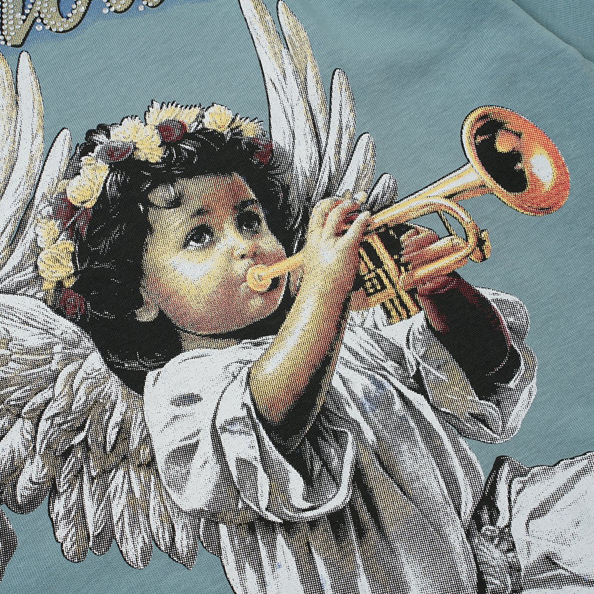 MIXED EMOTION Angel Rose Graphic Short-Sleeve T-Shirt