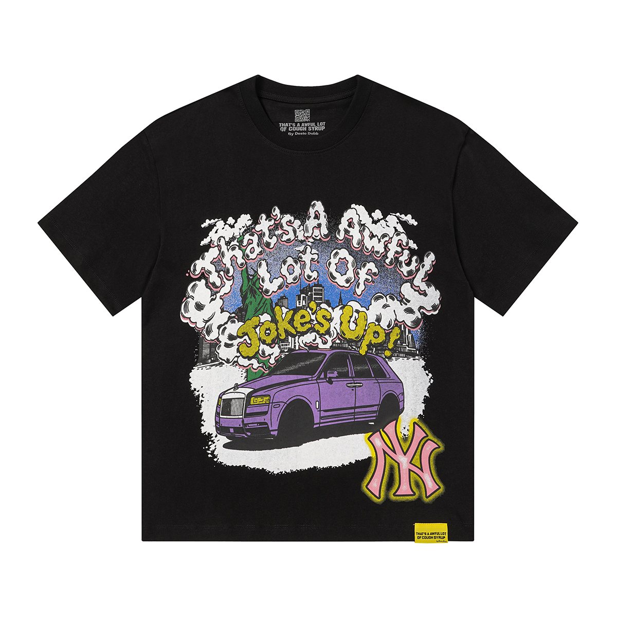 THAT'S A AWFUL LOT OF COUGH SYRUP Car Graphic T-Shirt