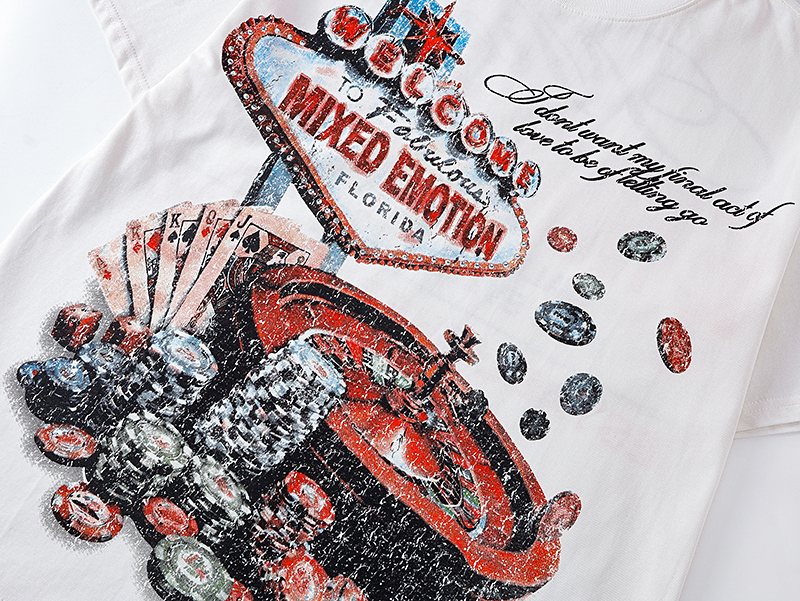 MIXED EMOTION Casino Graphic Short-Sleeve T-Shirt