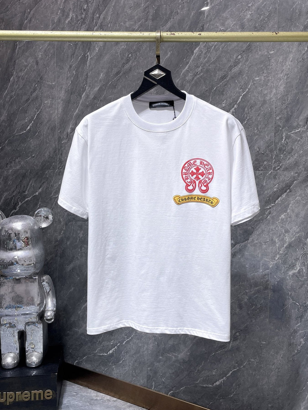 Chrome Hearts Multicolor Horseshoe Graphic T-Shirt