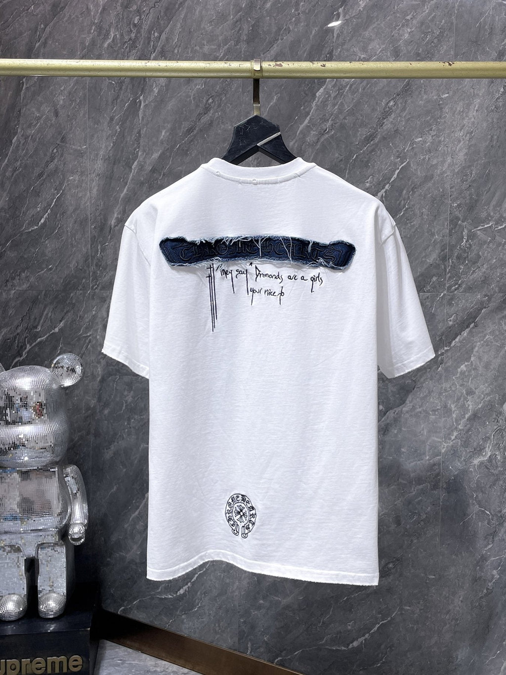 Chrome Hearts Cross Patch Graphic T-Shirt