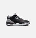 Air Jordan 3 Retro Black Cement Men's Sneakers - Black/Fire Red/Cement Grey/Summit White