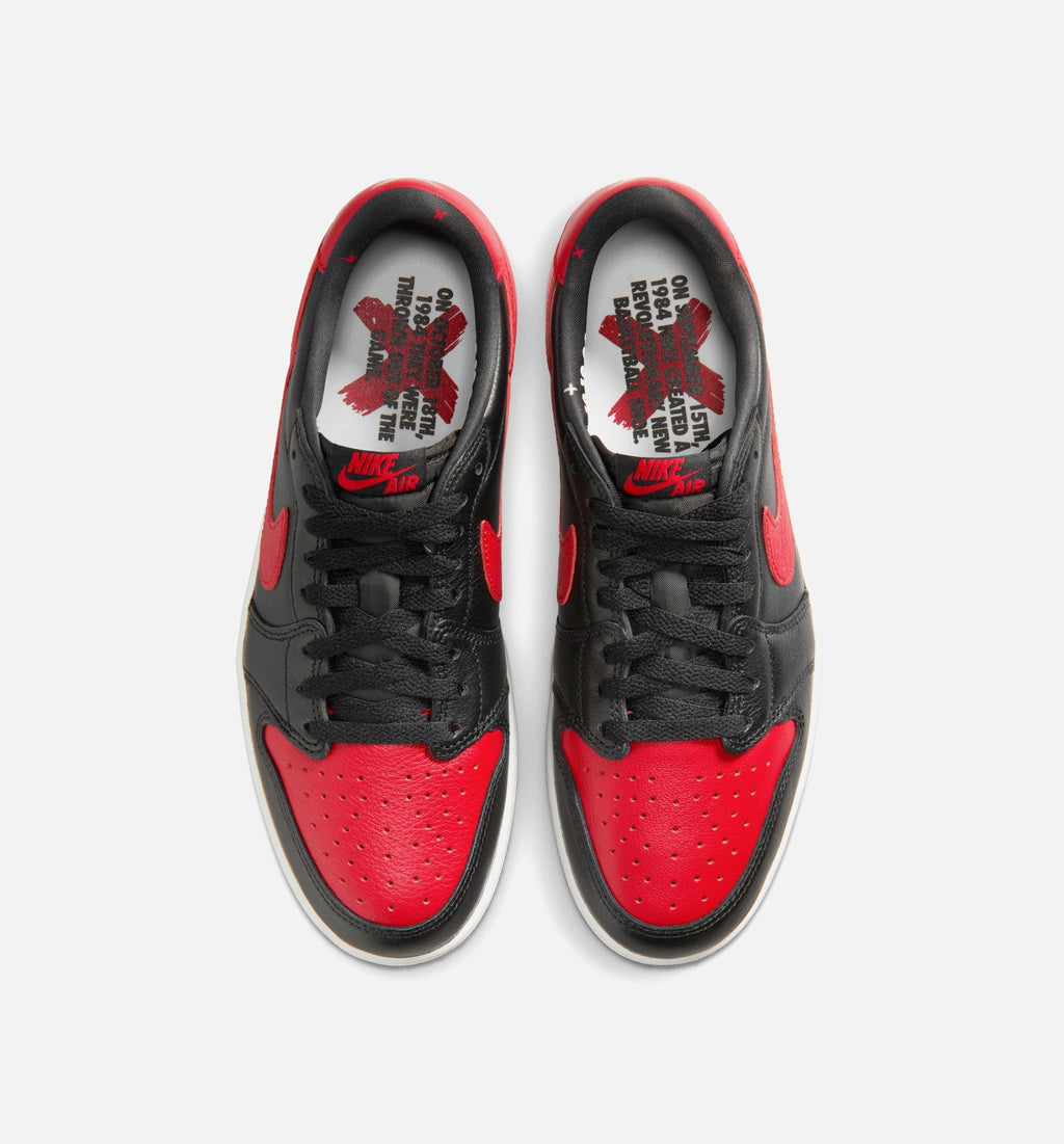 Air Jordan 1 Retro Low OG Banned – Men's Lifestyle Shoe | Black/Varsity Red/Summit White