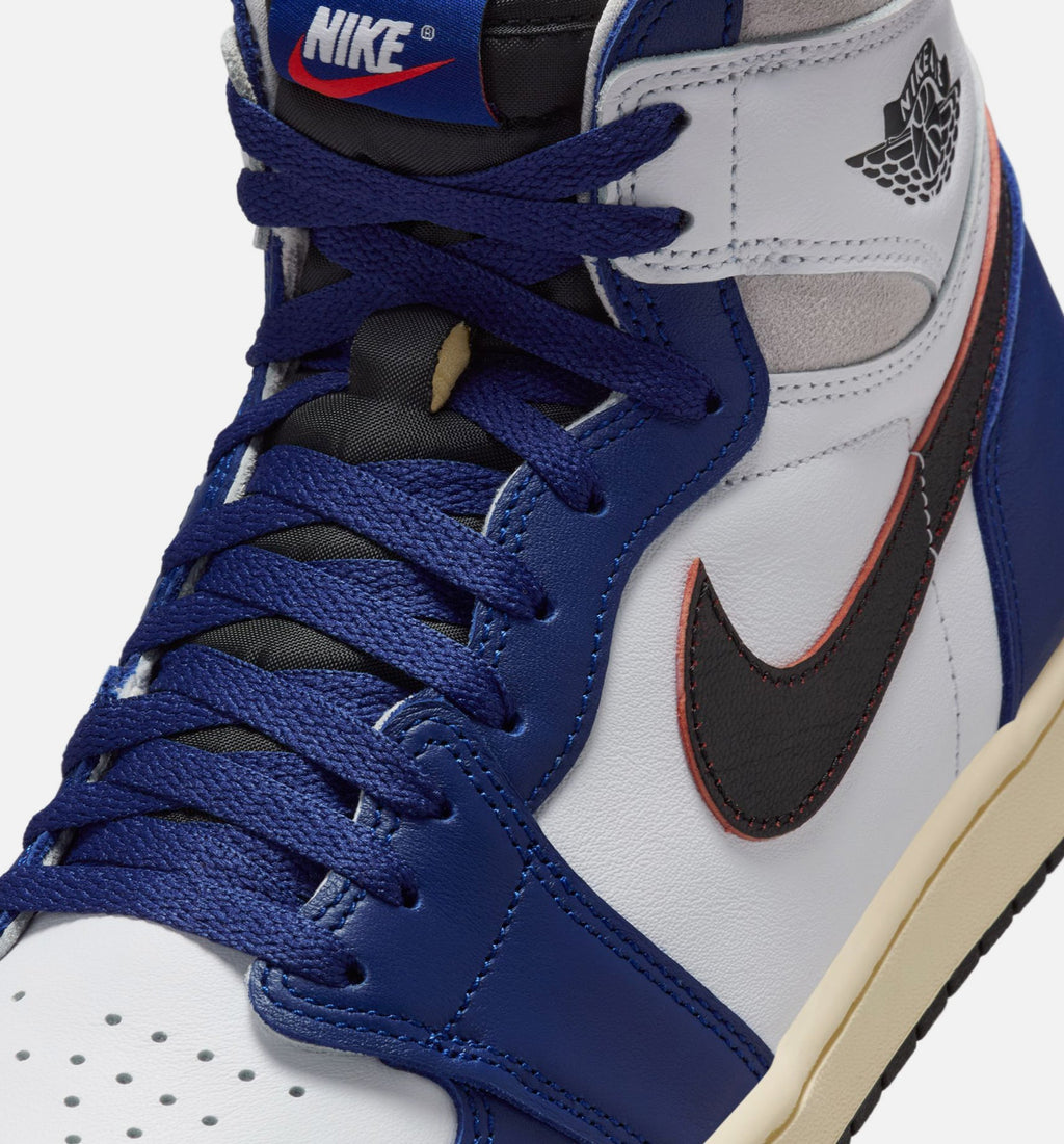 Air Jordan 1 Retro High OG Rare Air Deep Royal Blue – Men's Lifestyle Shoe in White/Black/Neutral Grey/Deep Royal Blue