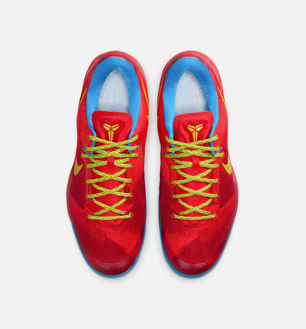 Kobe VIII Protro Year of the Horse Men's Lifestyle Shoes - Light Crimson/Vivid Blue/Bright Citron