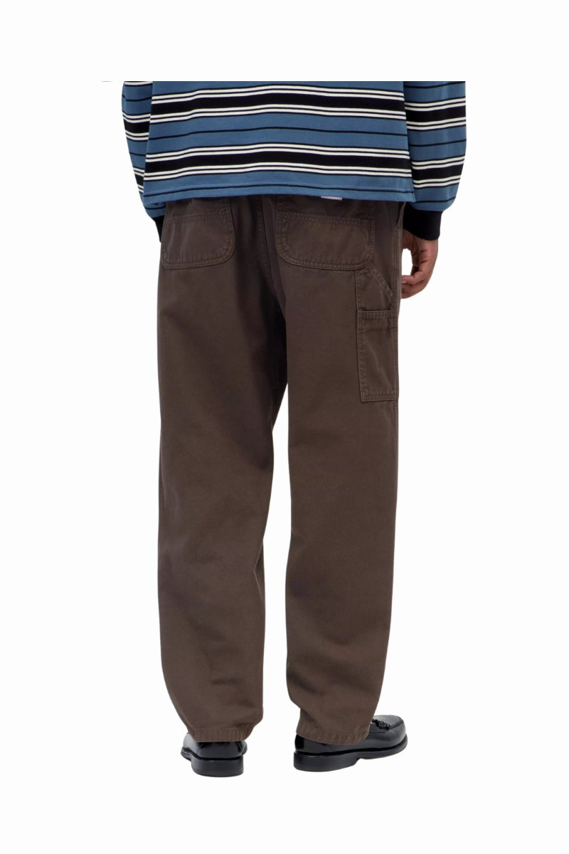 CARHARTT WIP FLINT PANT Tobacco Rinsed