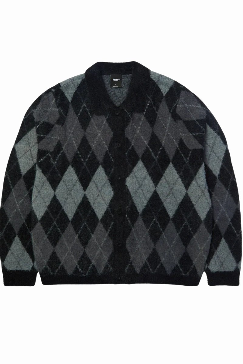 HUF PULL COOPER MOHAIR SWEATER Black