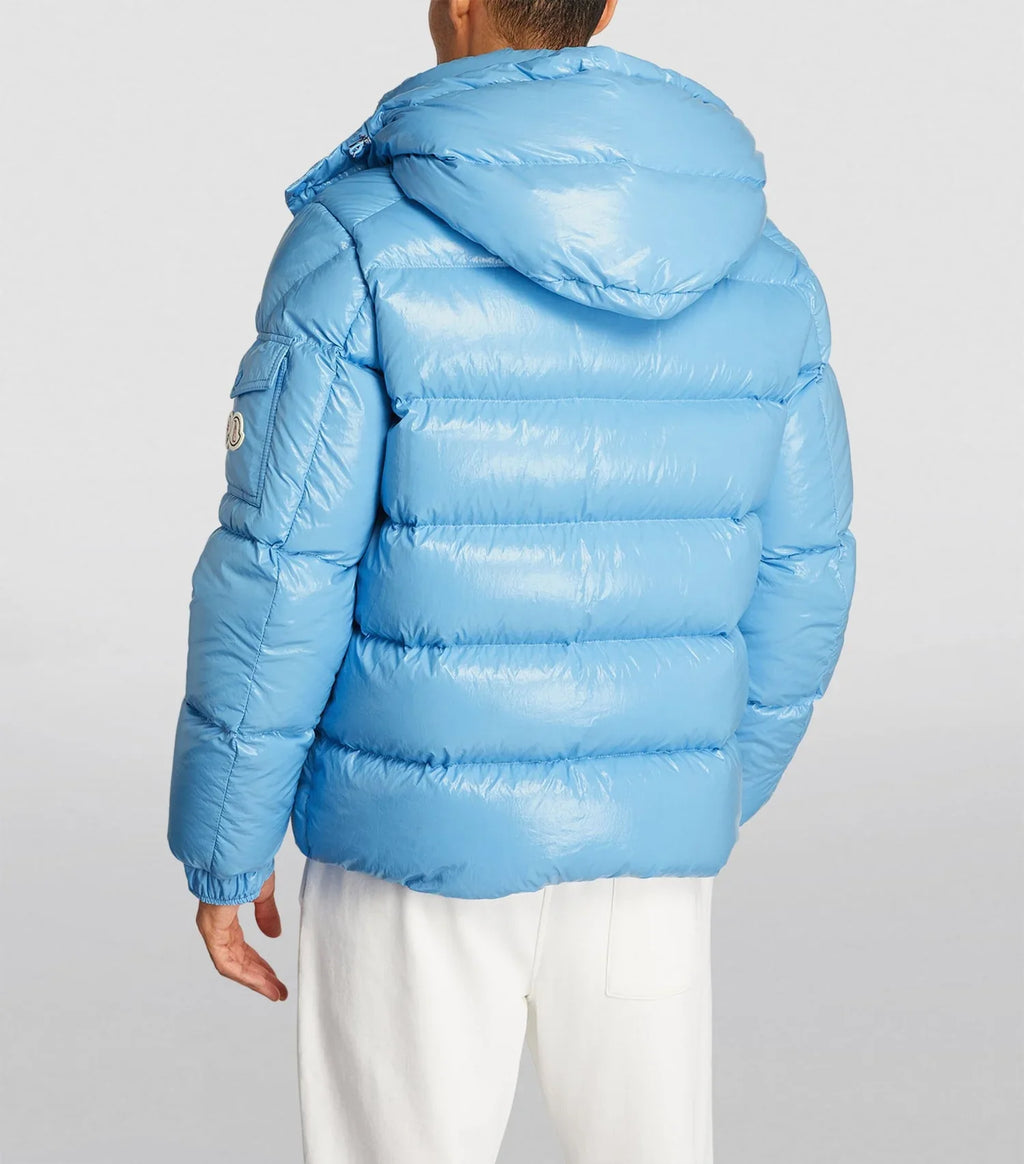 Moncler Maya 70 Jacket in Sky Blue