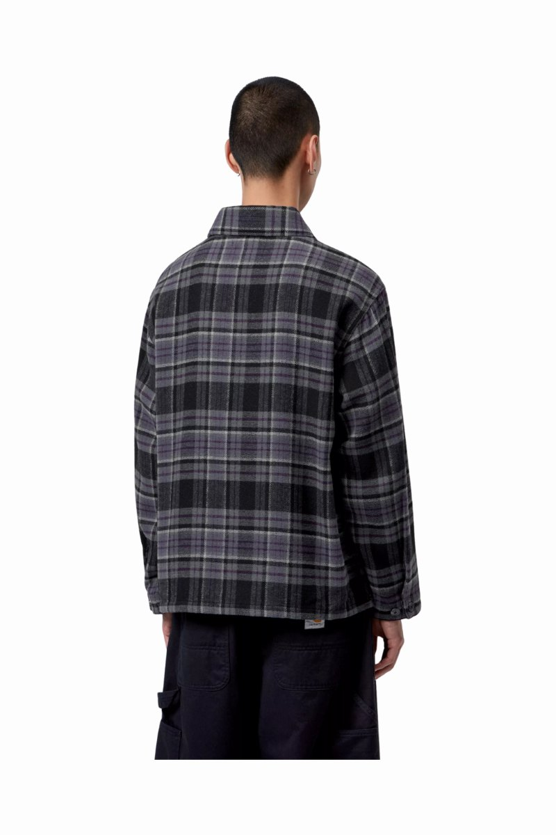 CARHARTT WIP L/S PARSON SHIRT Check / Shady Purple
