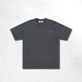 Aiche A Logo Distressed T-Shirt: Washed Grey