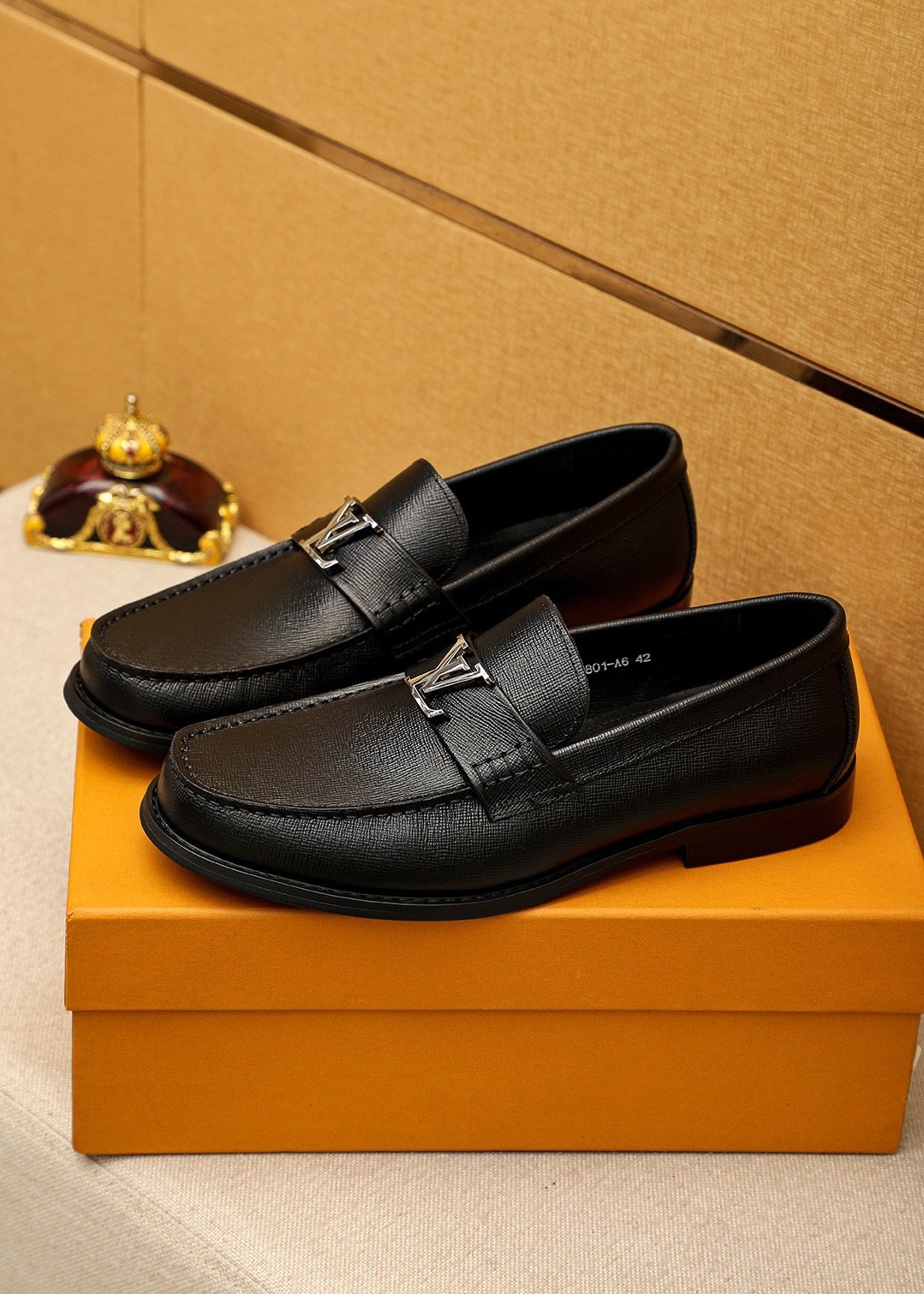Louis Vuitton Black Hardware Loafers