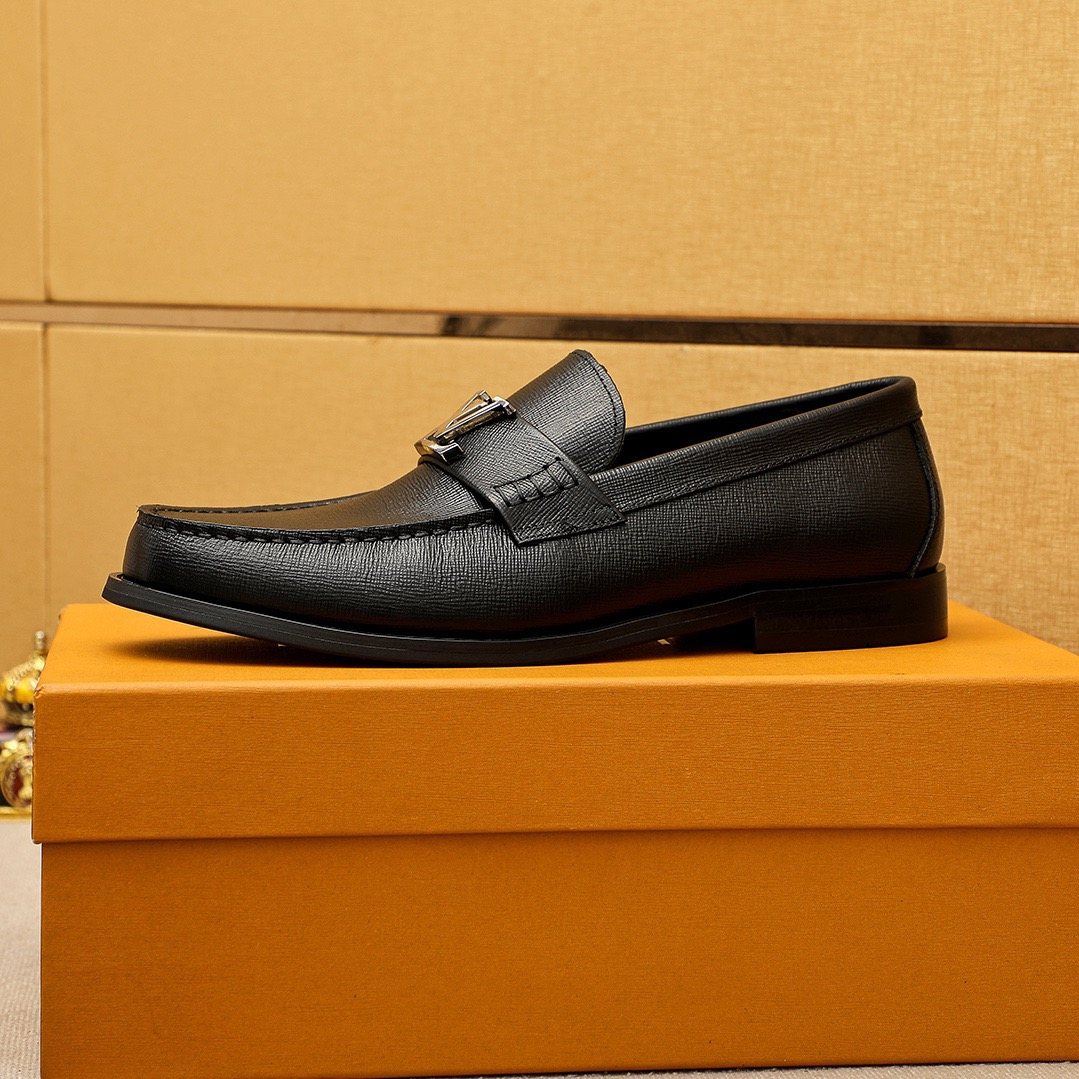 Louis Vuitton Black Hardware Loafers