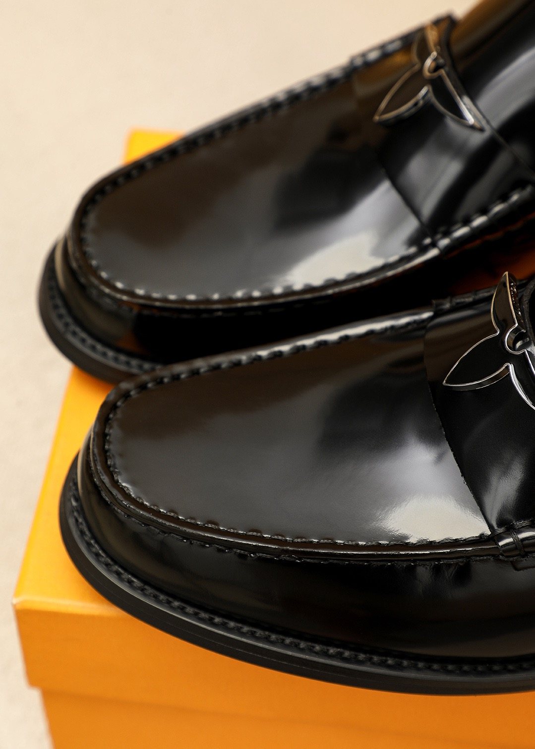 Louis Vuitton Black Hardware Loafers