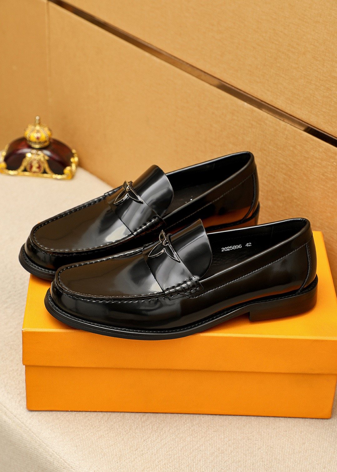 Louis Vuitton Black Hardware Loafers