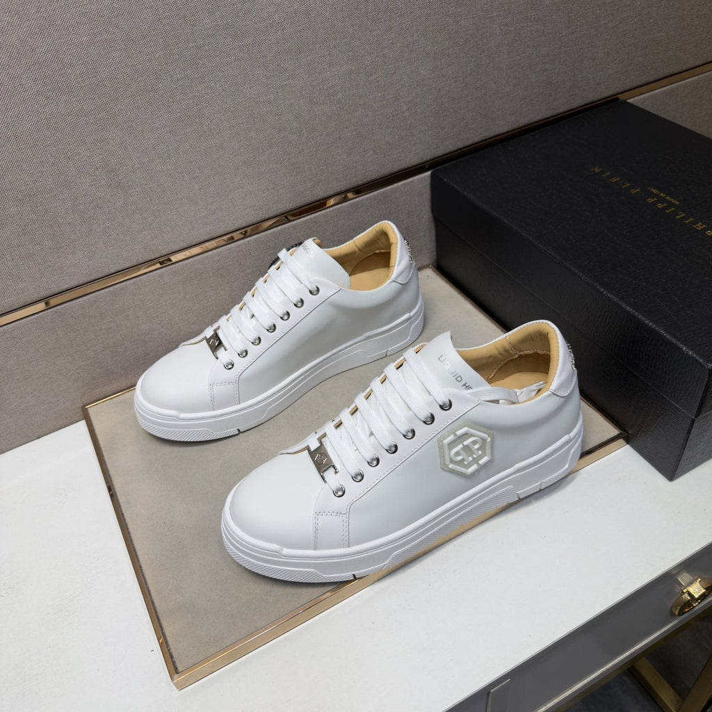 Philipp Plein Hexagon Emblem Sneakers