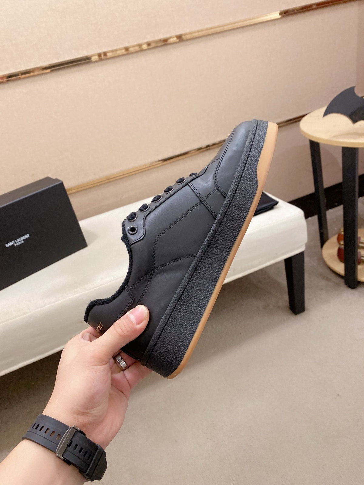 Saint Laurent Gum Sole Sneakers