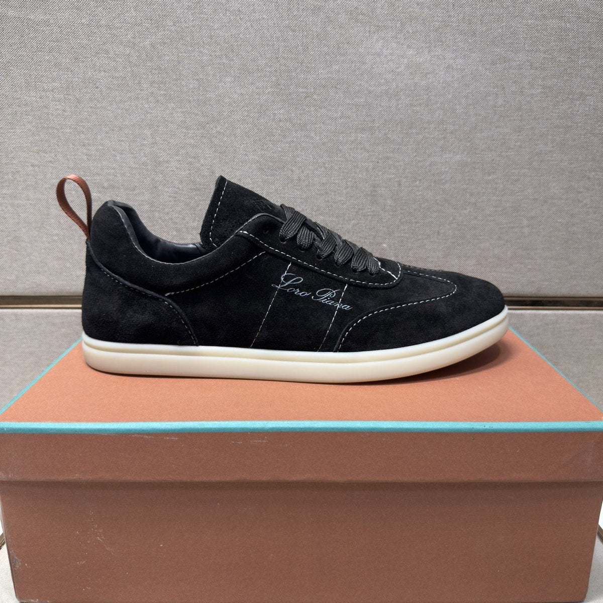 Loro Piana Men's Paneled Low-Top Sneakers