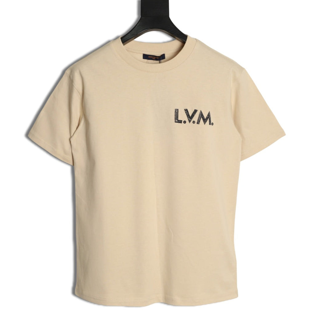 Louis Vuitton L.V.M. Lettering T-Shirt - Beige
